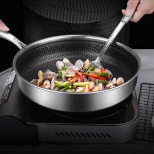 Stainless Stee Frying Pan Non-Stick Frying Pan
