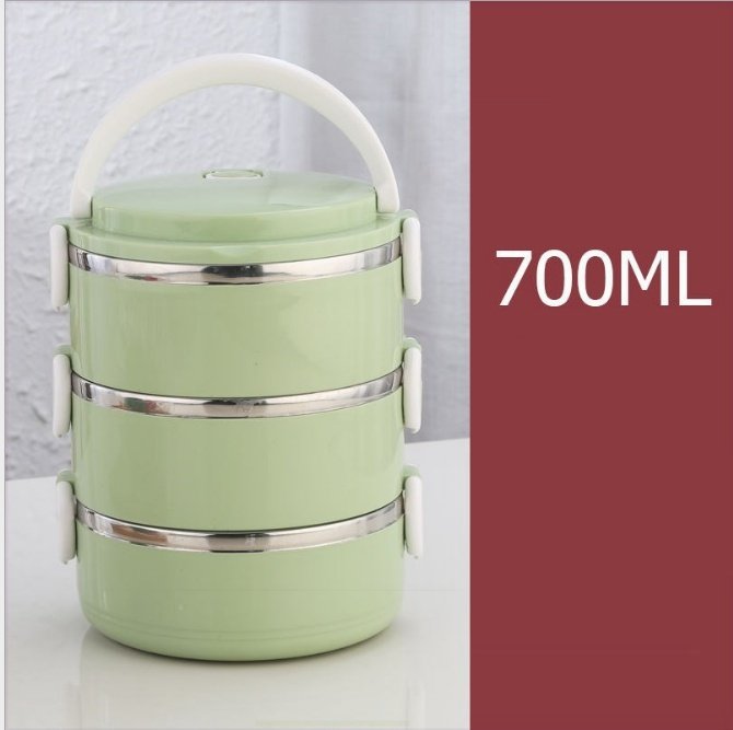 Cute Japanese Lunch Box For Kids School Portable Food Container Stainless Steel - Image 6