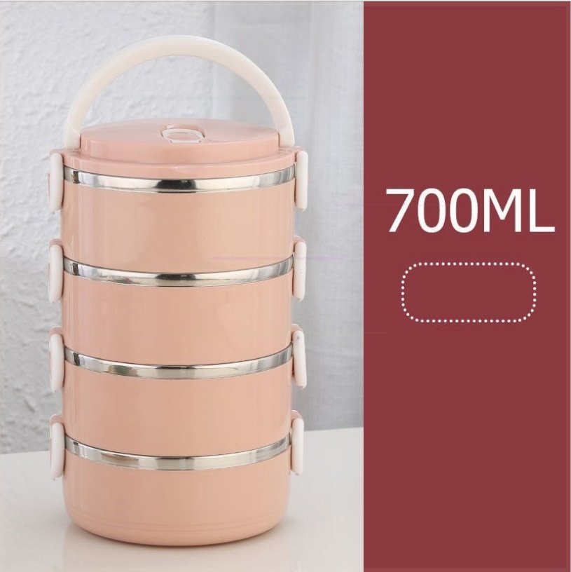 Cute Japanese Lunch Box For Kids School Portable Food Container Stainless Steel - Image 8
