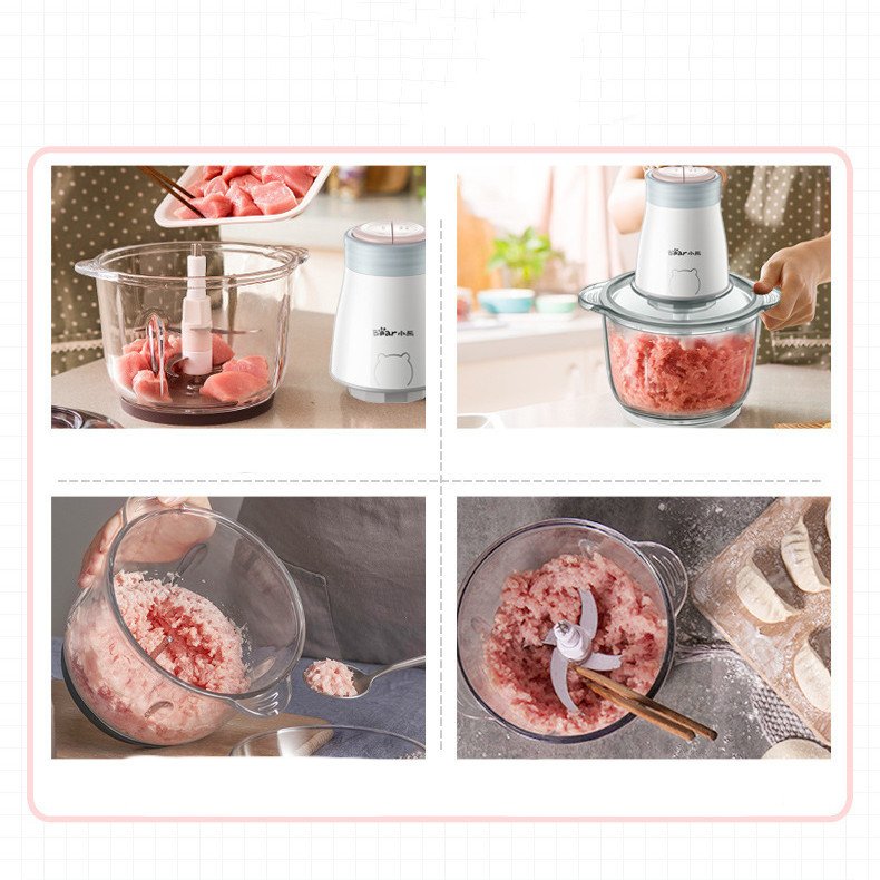 Household Electric Multi-function Small Vegetable Chopper Blender Cooking Machine - Image 6