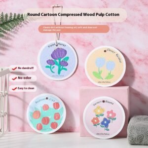 Sponge Wipe Kitchen Wok Brush Dishwashing Cartoon Sponge And Cloth Wipe