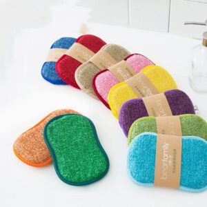 Dishwashing Sponge Block Kitchen Non-stick Oil Brush Pot Artifact